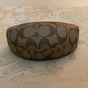 Coach eyeglass holder